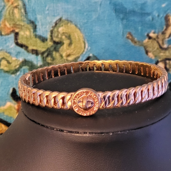 Marc Jacobs Jewelry - MARC JACOBS CHAIN LINK BANGLE BRACELET ROSE GOLD-TONE